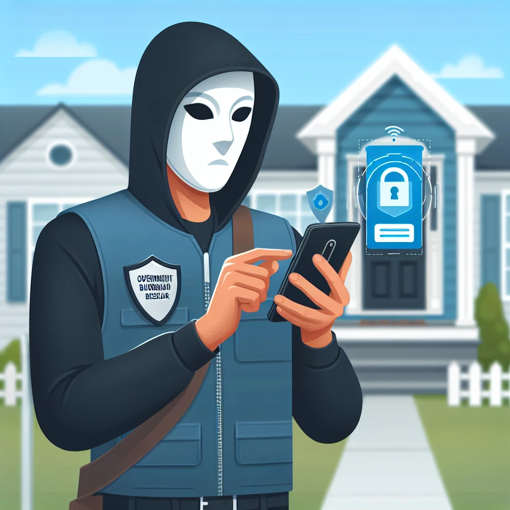 "US Census Bureau staff demonstrating encrypted mobile app for door-to-door data collection during 2023 pilot test"